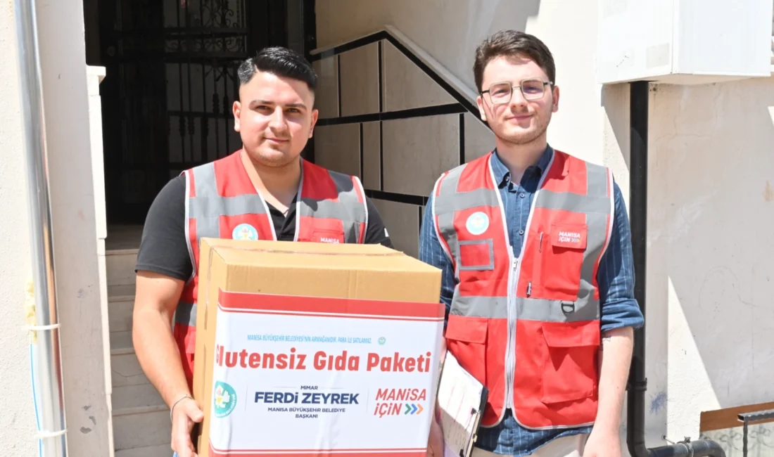 Manisa Büyükşehir Belediyesi, sosyal belediyecilik anlayışı ile çalışmalarını sürdürüyor. Çölyak