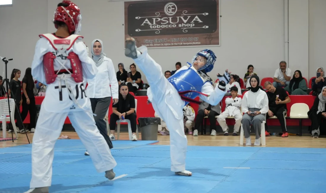 Bursa’nın Yenişehir ilçesinde bir ilk daha gerçekleştirilerek, Minikler Taekwondo Şampiyonası’na