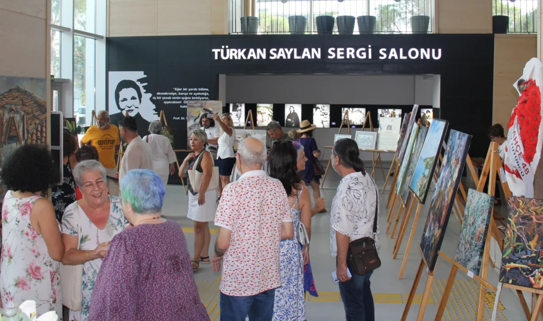 Muğla Büyükşehir Belediyesi’nin sanatseverleri buluşturduğu Türkan Saylan Çağdaş Yaşam Merkezi,