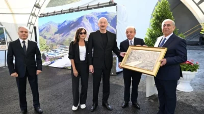 Cengiz İnşaat’ın yapımını üstlendiği Karabağ ve Doğu Zengezur’da bulunan ve