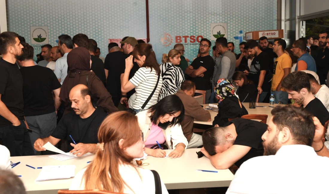 Osmangazi Belediyesi’nin her ay düzenli olarak gerçekleştirdiği istihdam buluşmalarına bir