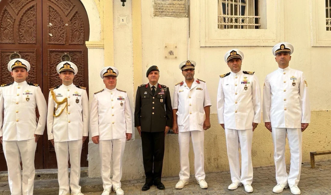 Milli Savunma Bakanlığı, TCG Kınalıada’nın Libya ziyareti sırasında gemi personeli