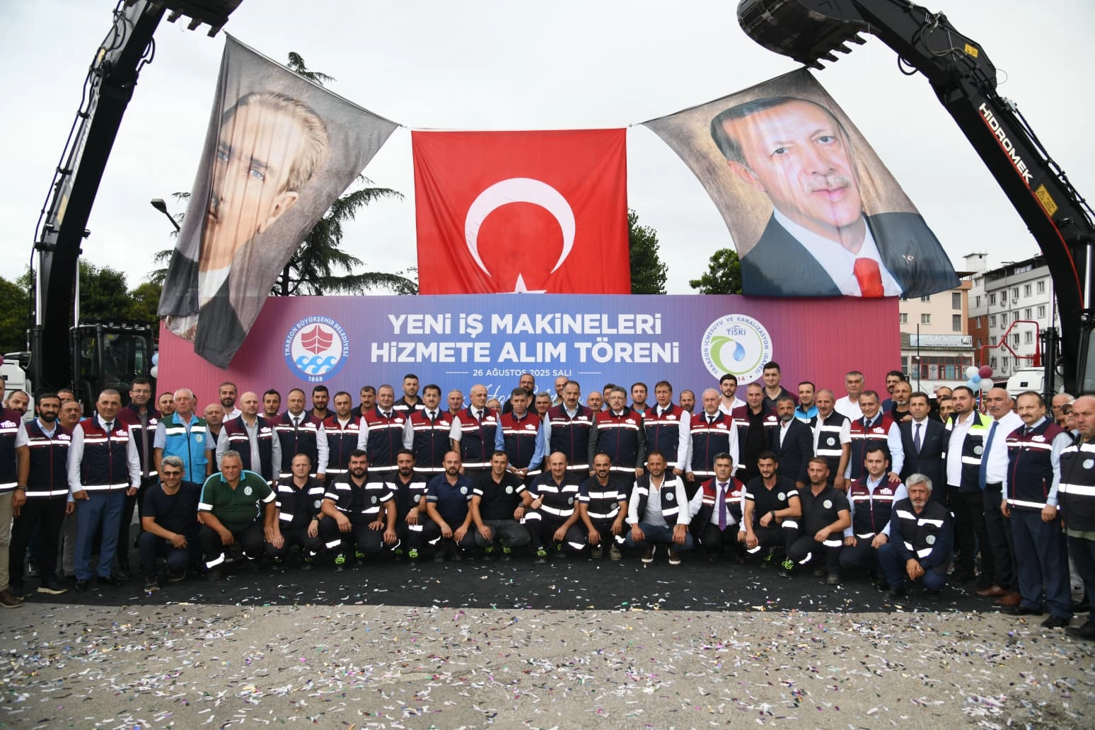 Trabzon Büyükşehir Belediyesi, İçme Suyu ve Kanalizasyon İdaresi’nin (TİSKİ) araç