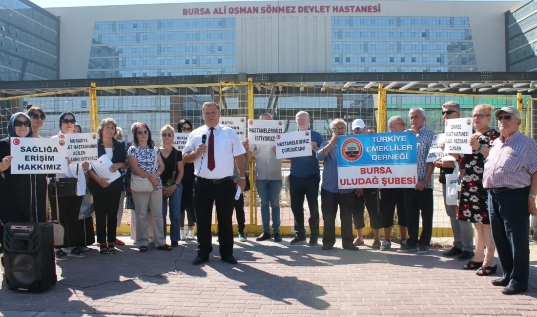 TÜED Uludağ Şube Başkanı Kenan Pars, Bursa’daki sağlık yatırımlarının yetersizliğini