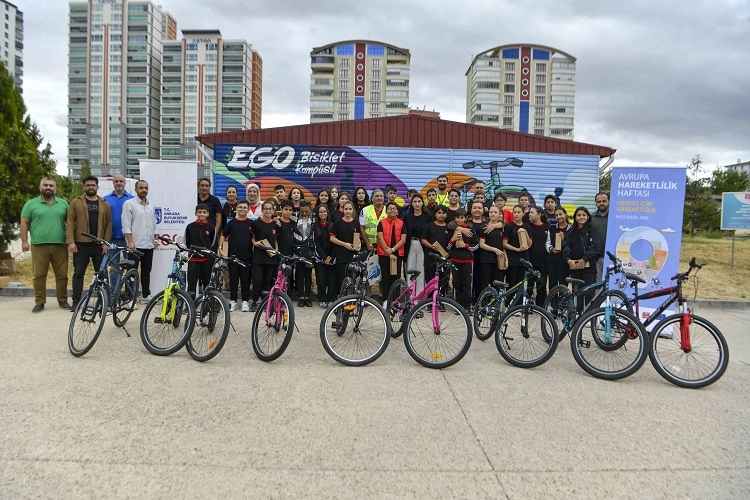 Ankara Büyükşehir Belediyesi (ABB), “Avrupa Hareketlilik Haftası” kapsamında EGO Bisiklet