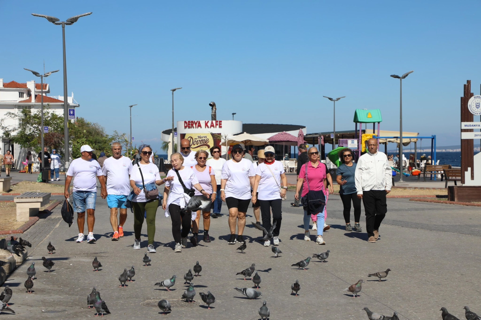 Mudanya Belediyesi, Avrupa Hareketlilik Haftası kapsamında düzenlediği bisiklet turu ve