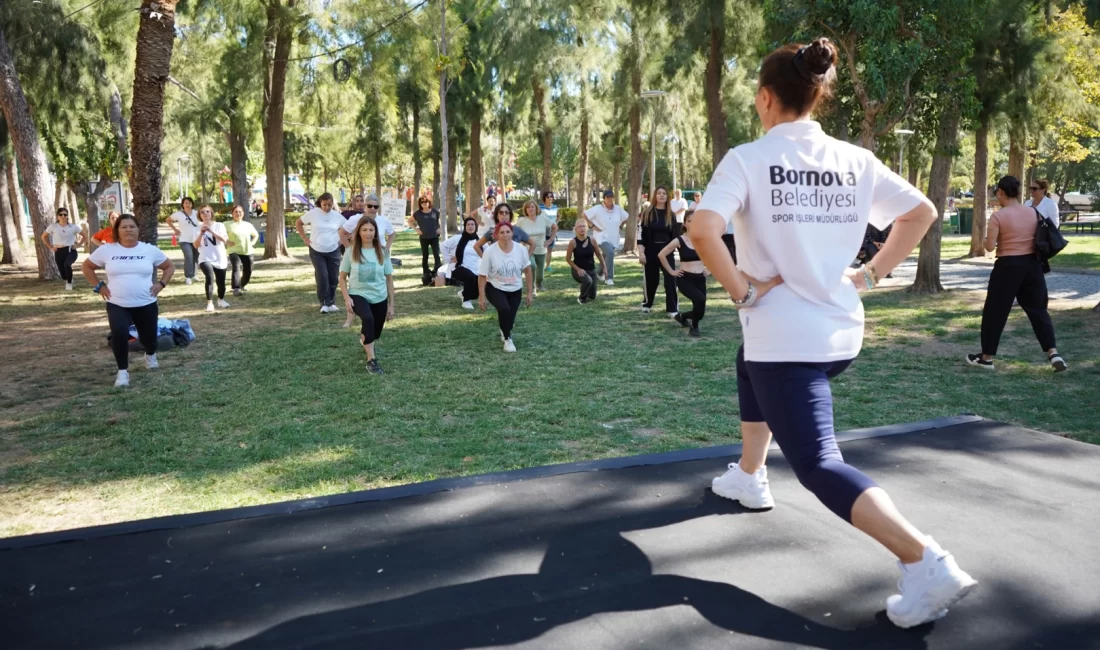 İzmir’de Bornova Belediyesi, Avrupa Hareketlilik Haftası kapsamında ilçenin dört bir