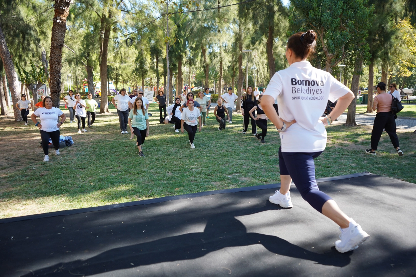 İzmir’de Bornova Belediyesi, Avrupa Hareketlilik Haftası kapsamında ilçenin dört bir
