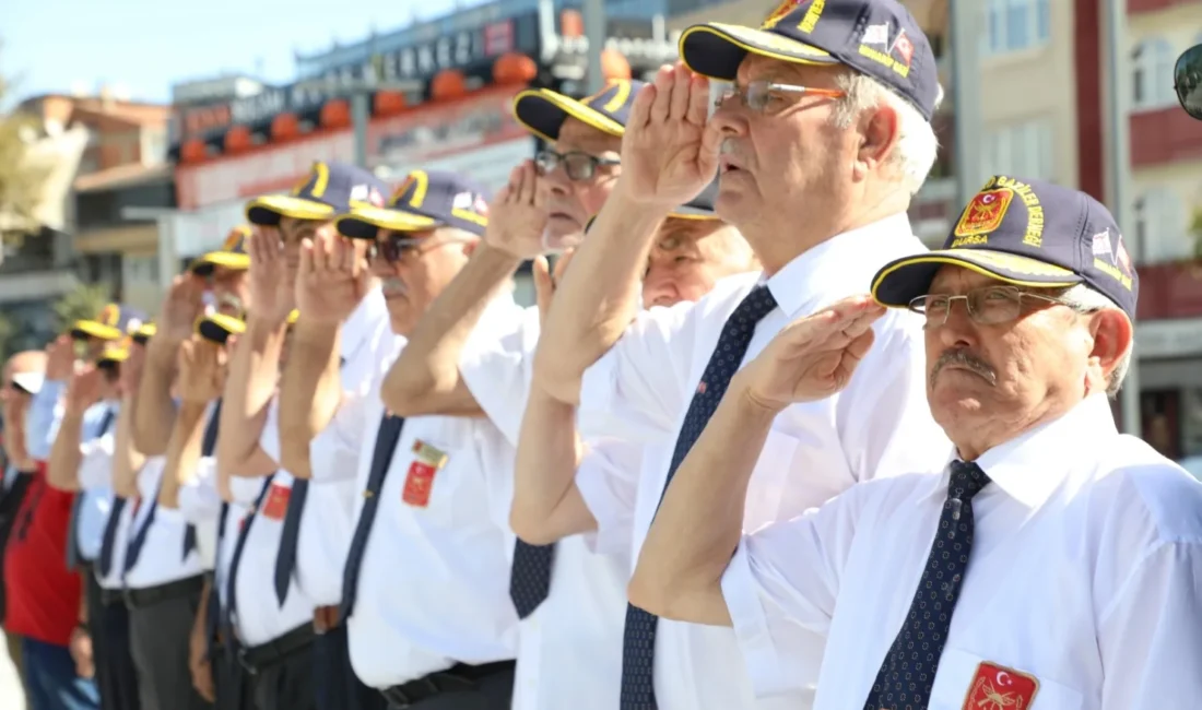 19 Eylül Gaziler Günü, ülke genelinde olduğu gibi İnegöl’de de