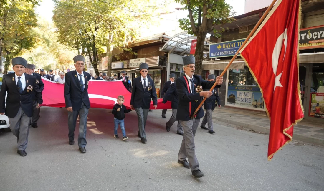 19 Eylül Gaziler Günü, Bursa’nın Yenişehir ilçesinde düzenlenen tören ve