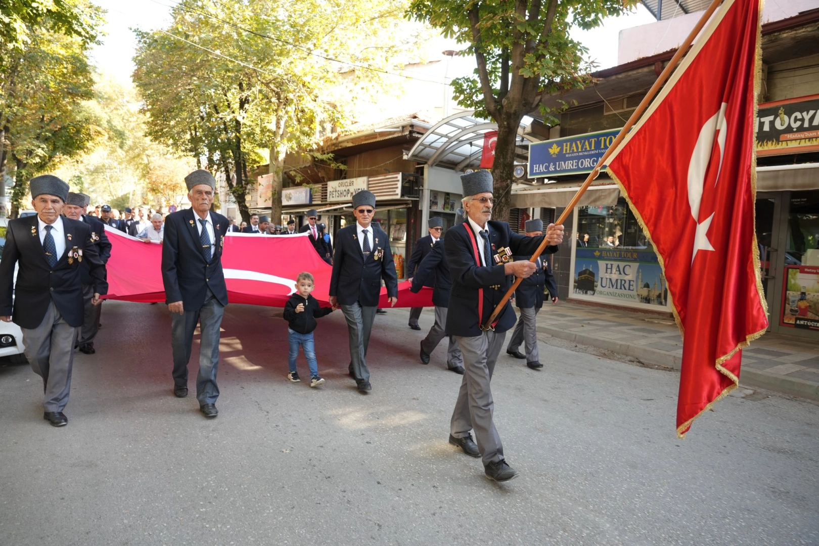 19 Eylül Gaziler Günü, Bursa’nın Yenişehir ilçesinde düzenlenen tören ve