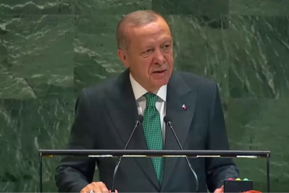 Cumhurbaşkanı Recep Tayyip Erdoğan, BM 80. Genel Kurulu’nda yaptığı konuşmada,
