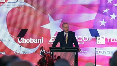 New York’ta Türk-Amerikan Ulusal Yönlendirme Komitesi’nin (TASC) düzenlediği akşam yemeğinde