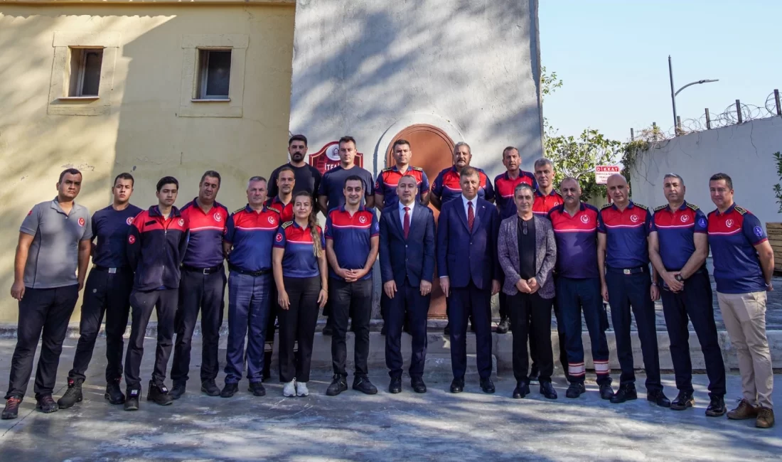 İzmir Büyükşehir Belediye Başkanı Dr. Cemil Tugay, Konak Kadifekale İtfaiye