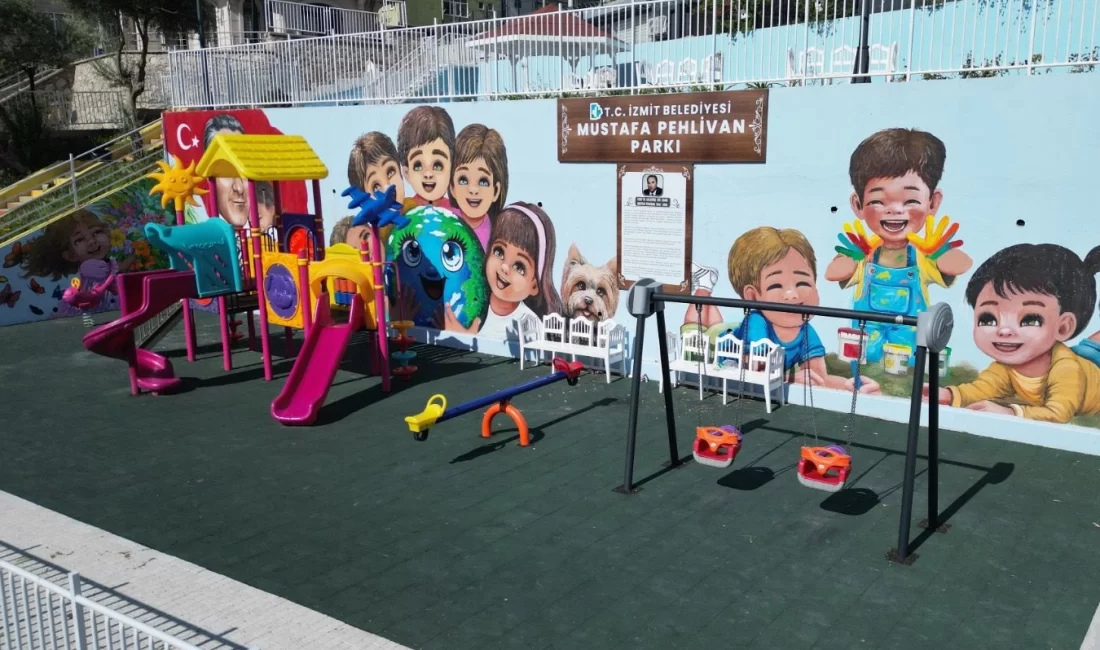 Kocaeli’de İzmit Belediyesi, Mustafa Pehlivan Parkı’na güneş enerjili 4G kamera