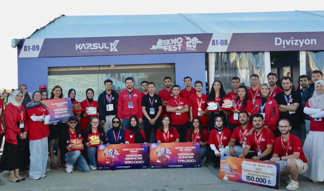 Konya Büyükşehir Belediyesi Kapsül Teknoloji Platformu, “2025 TEKNOFEST İstanbul”da elde