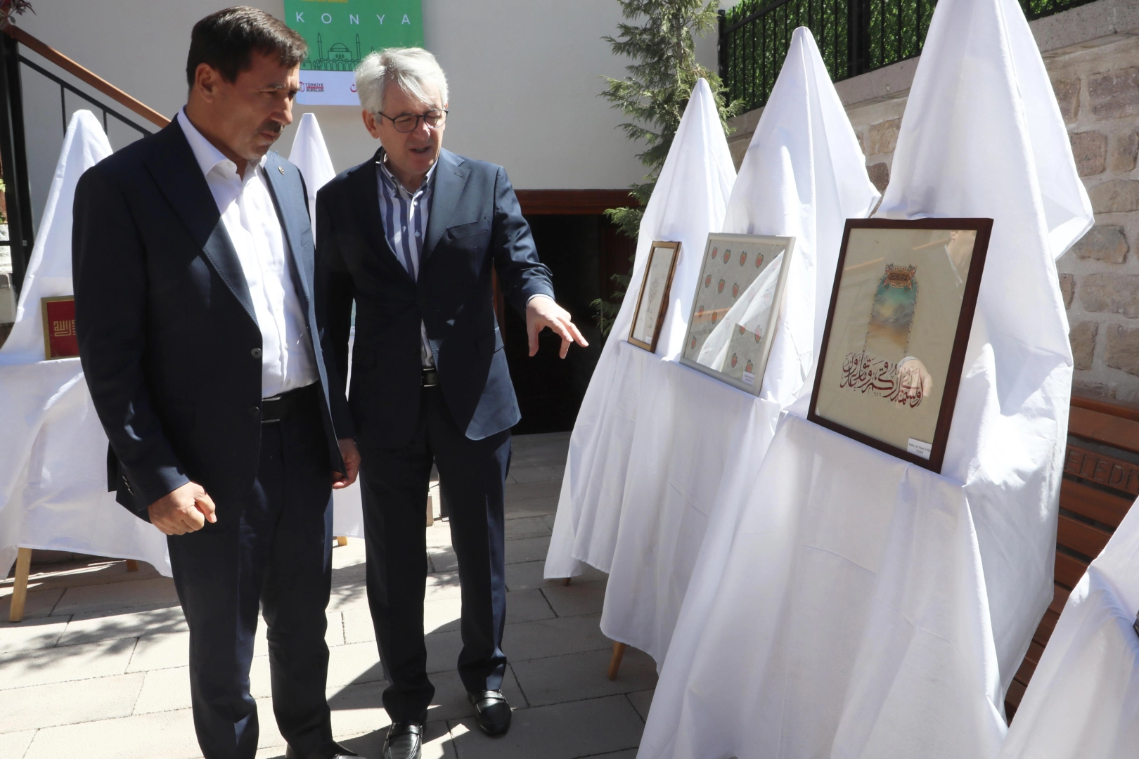 Kültür ve Turizm Bakan Yardımcısı Nadir Alpaslan, Konya Valisi İbrahim