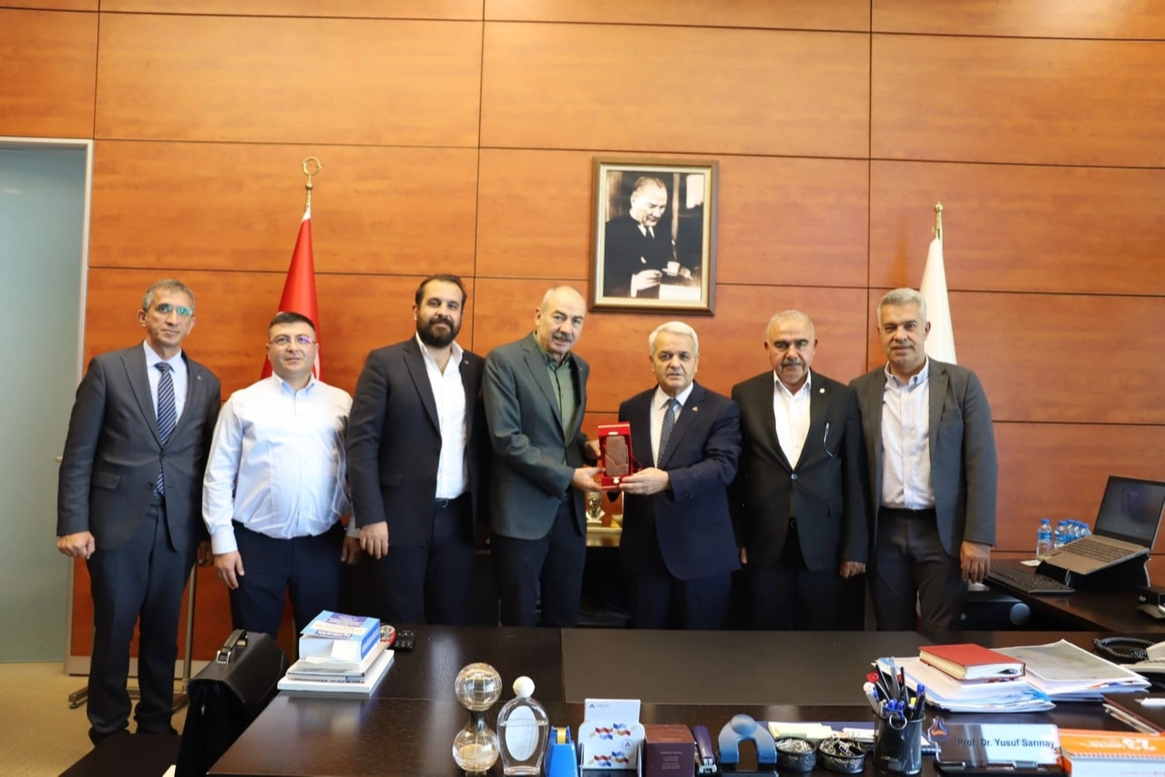 Kayseri Ticaret Odası (KTO) Başkanı Ömer Gülsoy, Başkan Yardımcısı Hacı