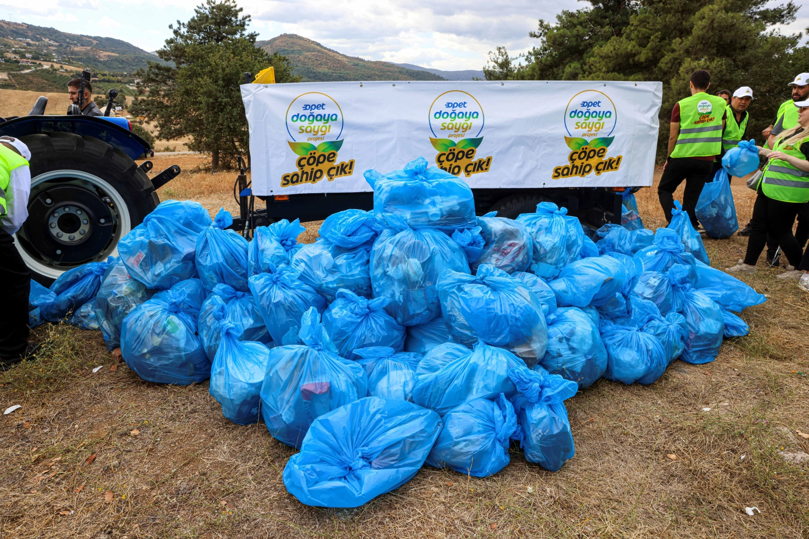 Orman yangınlarına karşı çöp seferberliğini Bursa’ya taşıayan OPET tüm Türkiye’yi