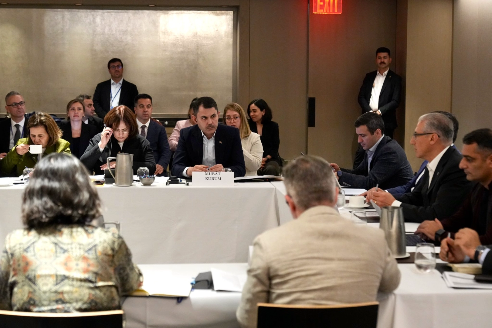 Çevre, Şehircilik ve İklim Değişikliği Bakanı Murat Kurum, New York’ta