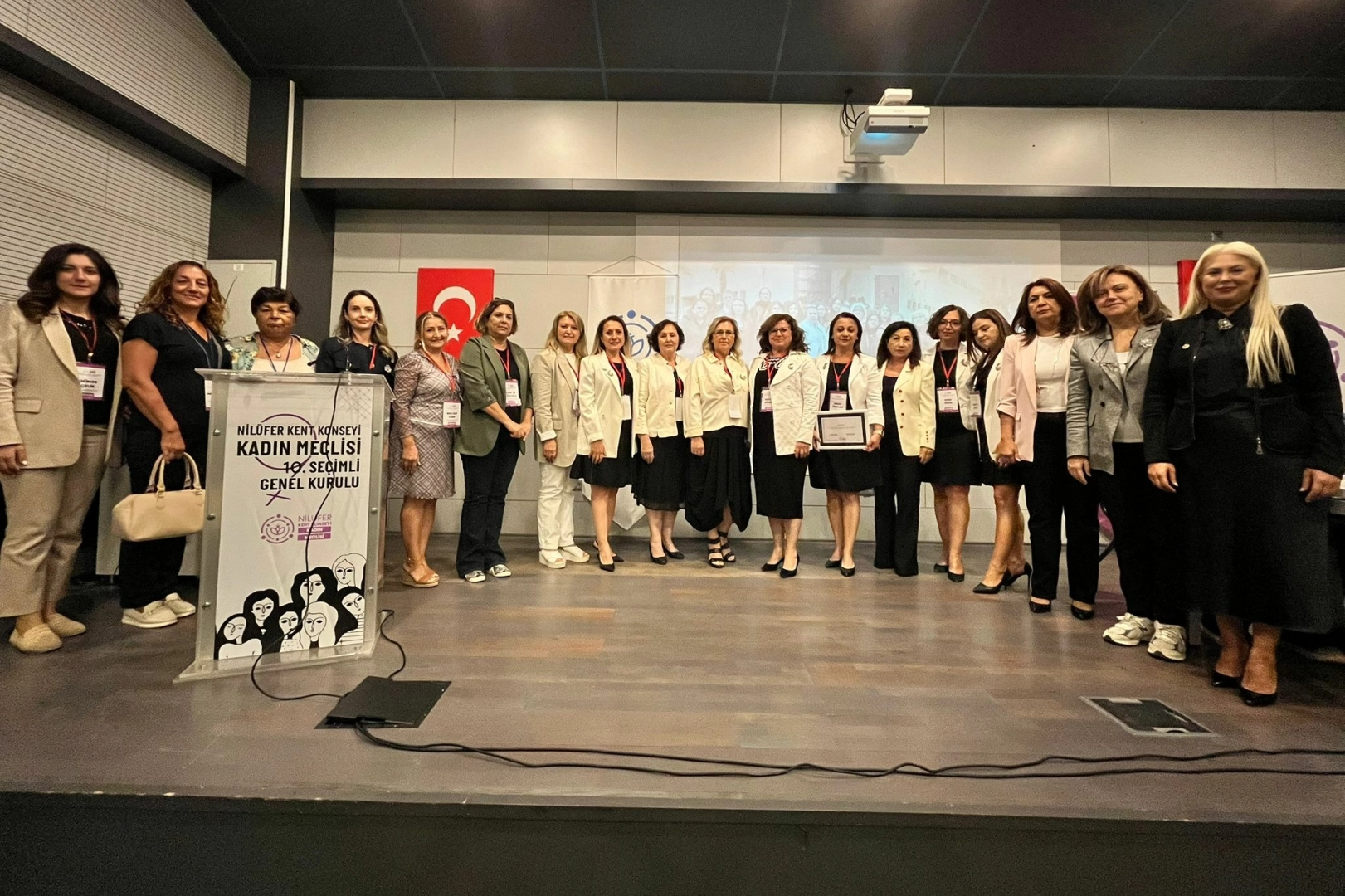 Nilüfer Kent Konseyi Kadın Meclisi Genel Kurulu’nda Tülin Demir yeni