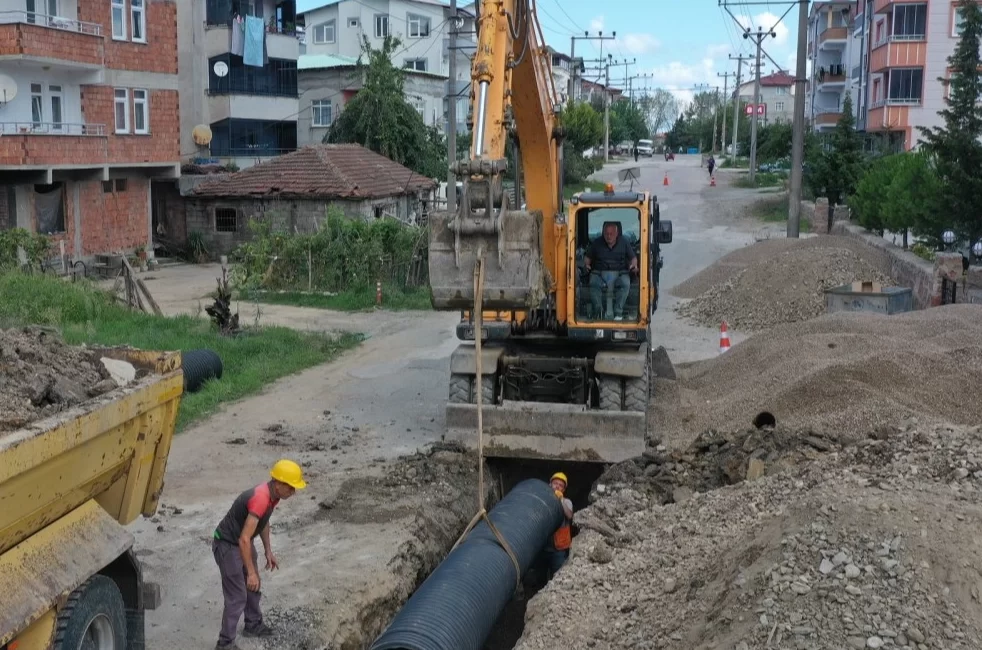 Ordu Büyükşehir Belediyesi, Fatsa ilçesinde altyapı yatırımlarına hız kesmeden devam