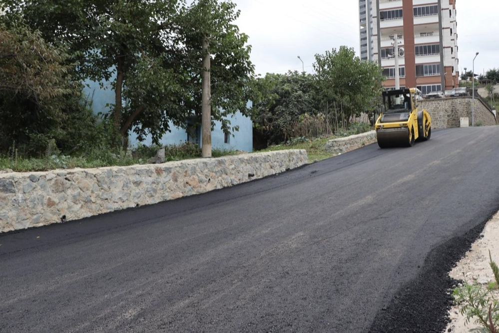 Ordu Büyükşehir Belediyesi, Fatsa ilçe merkezinde ulaşım yatırımlarını hız kesmeden