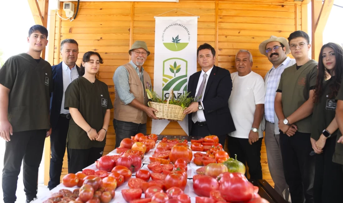 Osmangazi Belediyesi iştiraki olan Gazi Tarım A.Ş’nin tarım ilacı kullanmadan