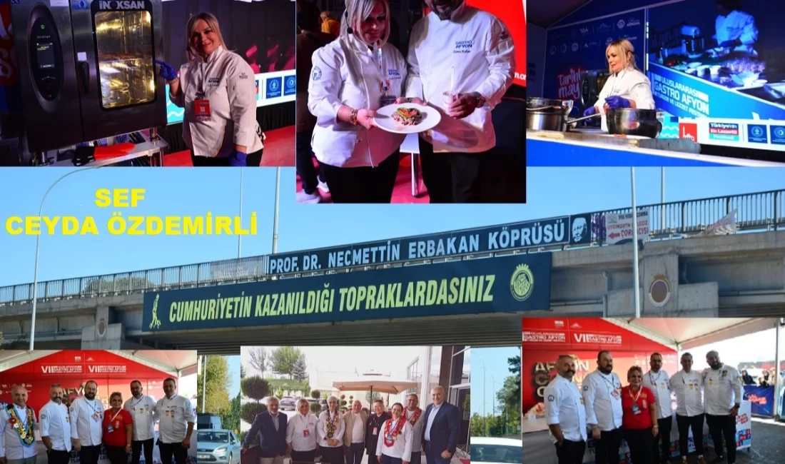 UNESCO Gastronomi Şehri Afyonkarahisar’da düzenlenen 7. Uluslararası Gastro Afyon Turizm