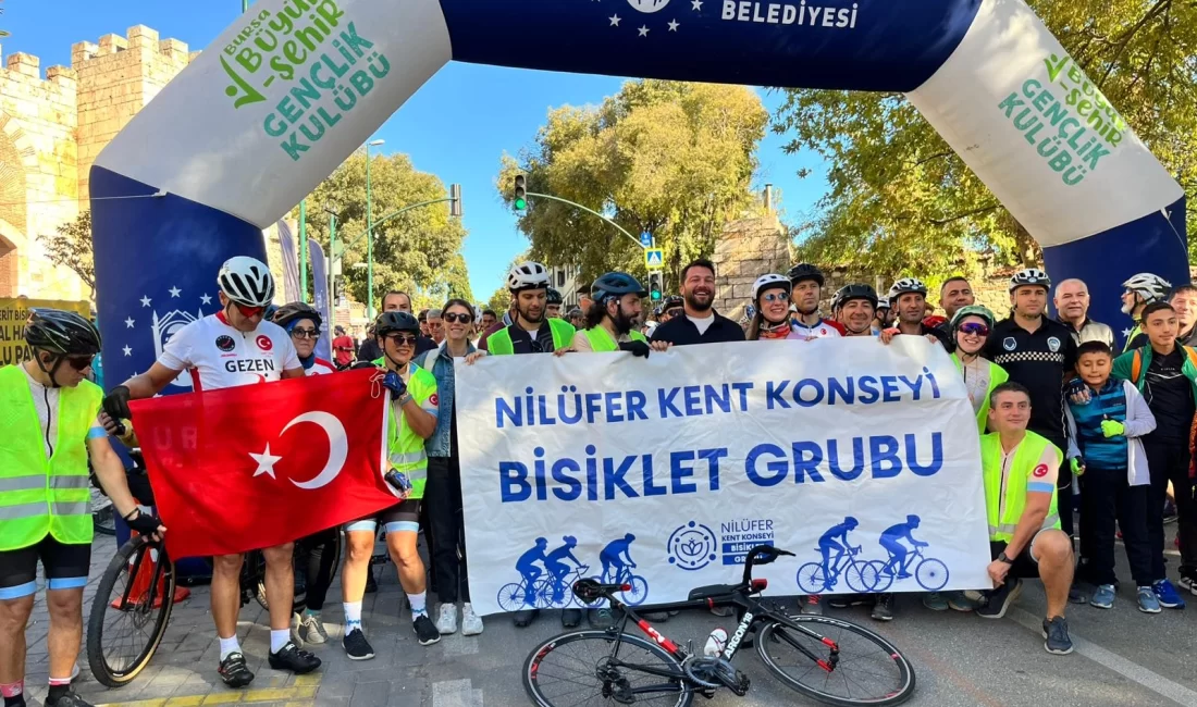 “Pedallar dönüyor, iyilik büyüyor” temasıyla bu yıl 17’ncisi düzenlenen “Tophane-Nilüfer-Mudanya