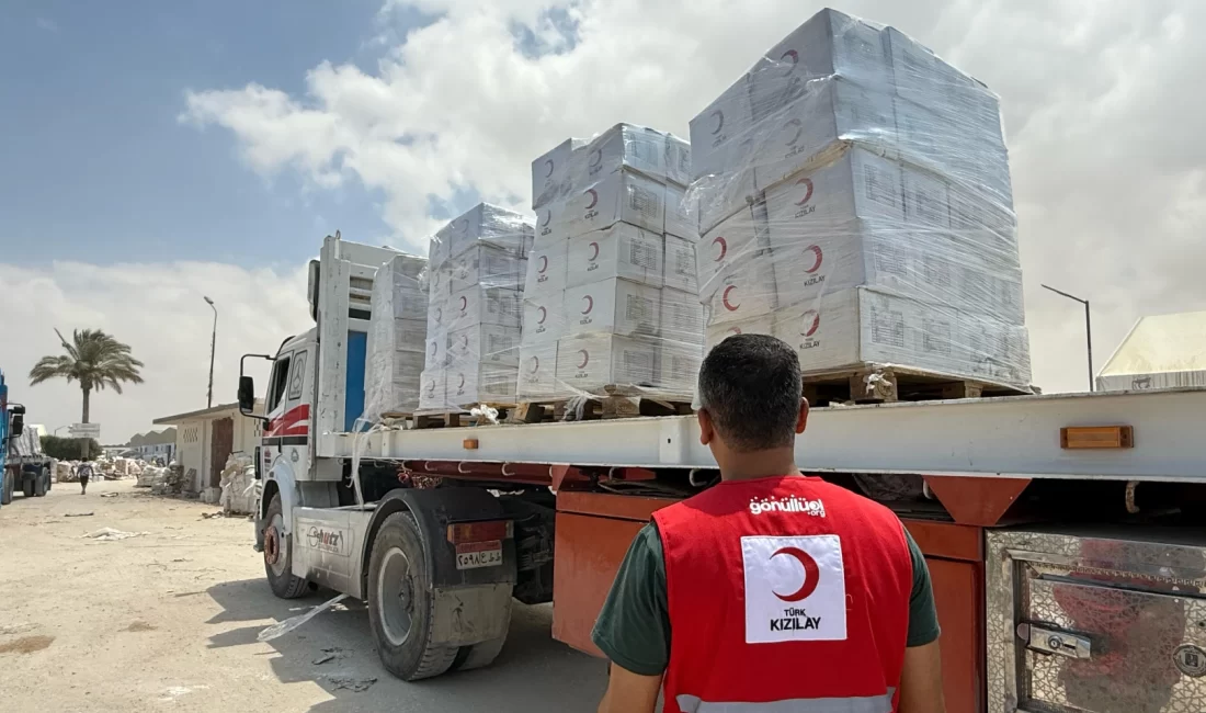 Türk Kızılay, BM’nin ‘soykırım suçu işlendiği’ tespitinin ardından, Gazze’de hizmet
