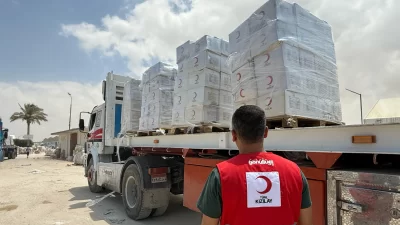 Türk Kızılay, BM’nin ‘soykırım suçu işlendiği’ tespitinin ardından, Gazze’de hizmet