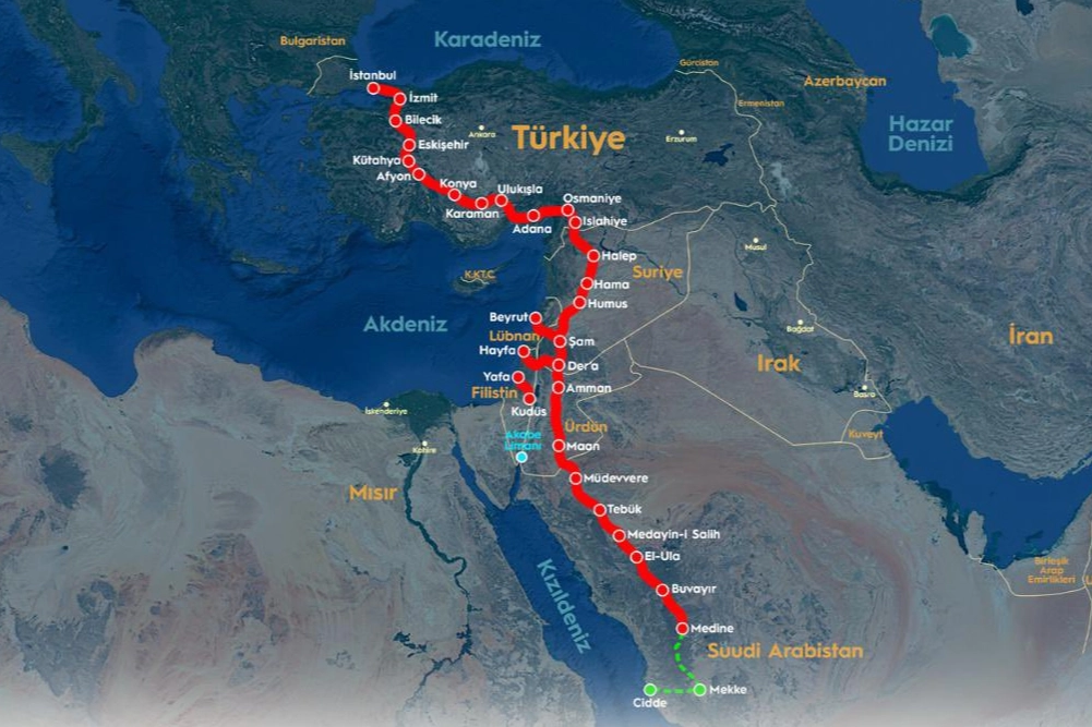 Ulaştırma ve Altyapı Bakanı Abdulkadir Uraloğlu, Türkiye-Suriye-Ürdün Teknik Toplantısı’nda Hicaz