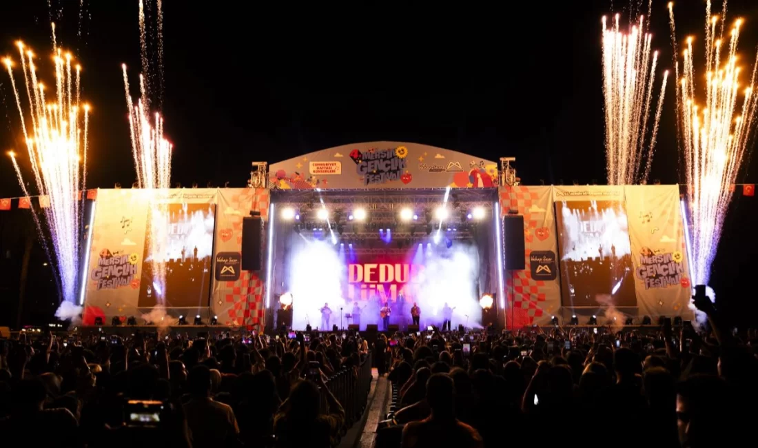 Mersin Büyükşehir Belediyesi’nin bu yıl 4.’sünü düzenlediği ‘Mersin Gençlik Festivali’,
