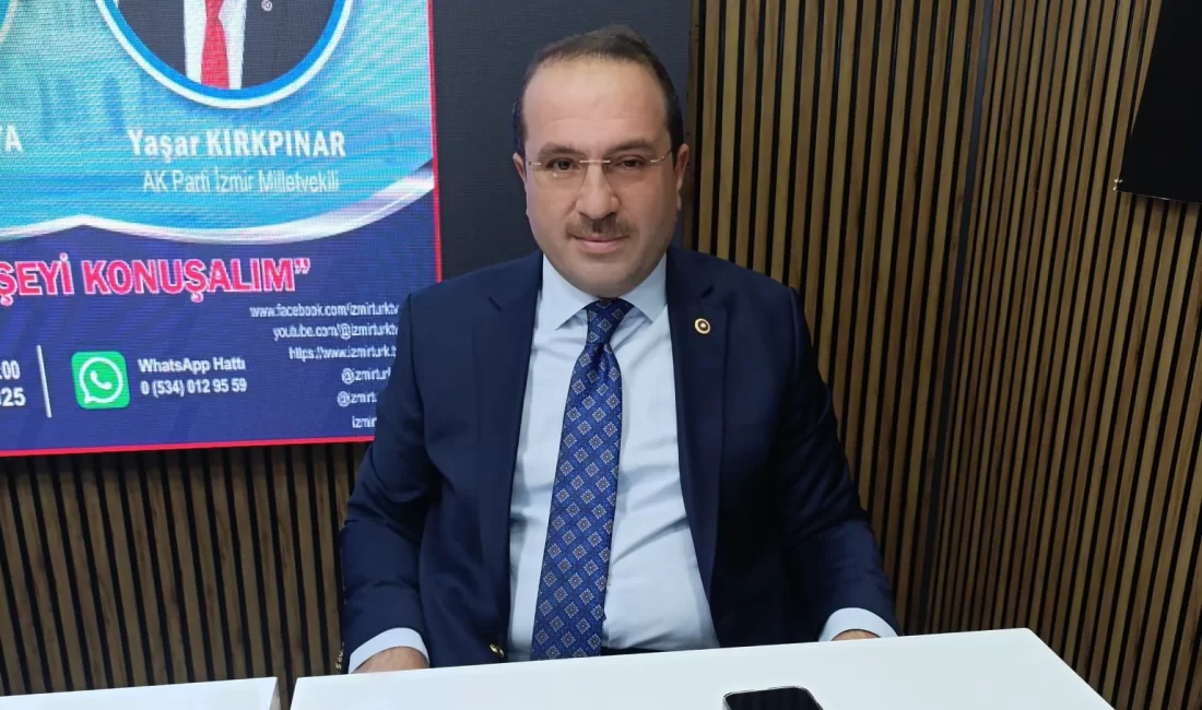 AK Parti’li Kırkpınar’dan İzmir ve Gazze değerlendirmesi AK Parti İzmir Milletvekili Yaşar Kırkpınar, hem Gazze’de yaşanan insanlık