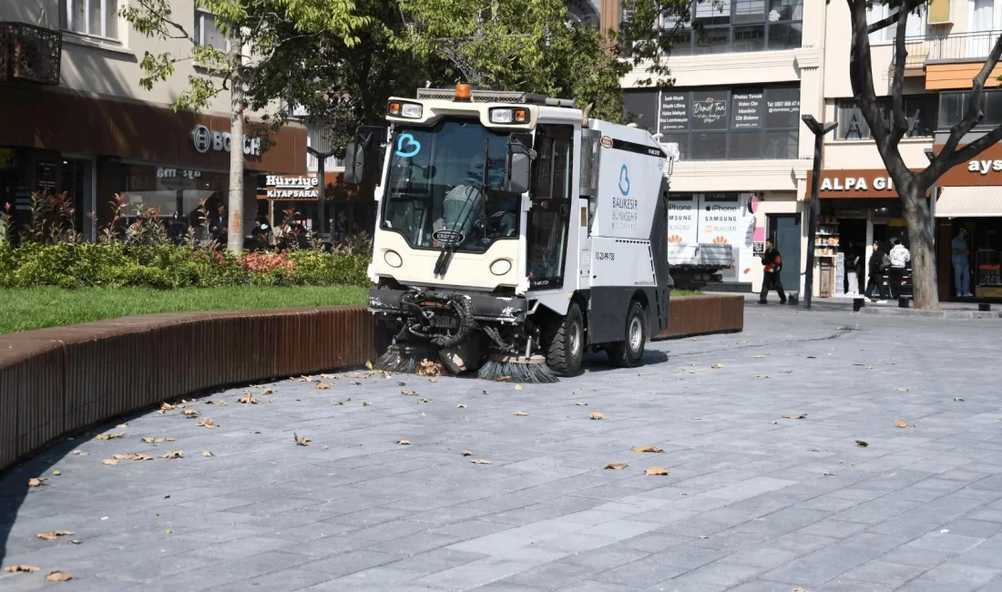 Balıkesir Büyükşehir Belediyesi, “Temiz şehir, sağlıklı gelecek” ilkesiyle kent genelinde