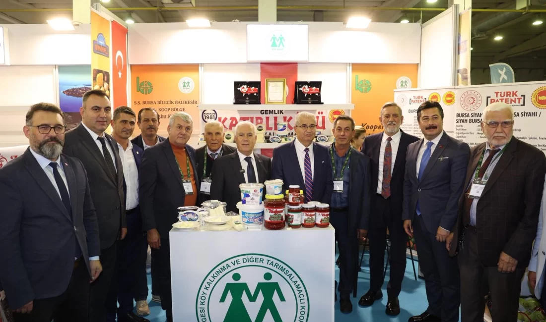 Bursa Food Point Fuarı’nda konuşan Büyükşehir Belediye Başkanı Mustafa Bozbey,