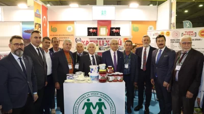 Bursa Food Point Fuarı’nda konuşan Büyükşehir Belediye Başkanı Mustafa Bozbey,