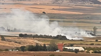 Edirne’nin Keşan ilçesindeki çevre örgütleri, yasak olmasına rağmen yapılan anız