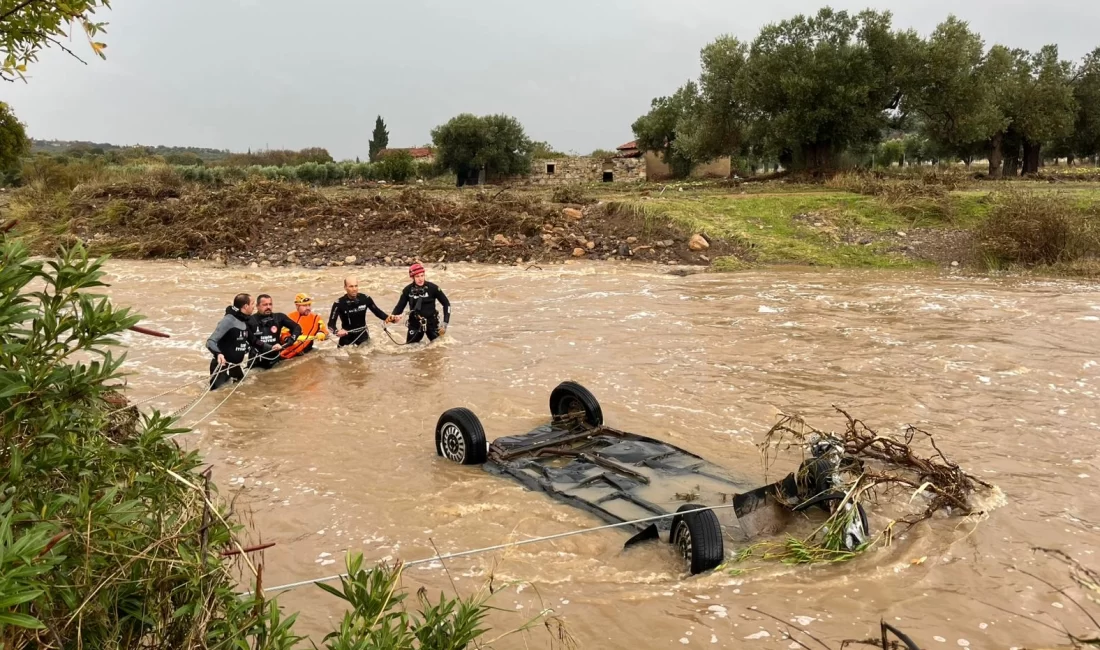 İzmir’de uzun süredir beklenen yağışlar özellikle Foça, Aliağa, Dikili, Menemen
