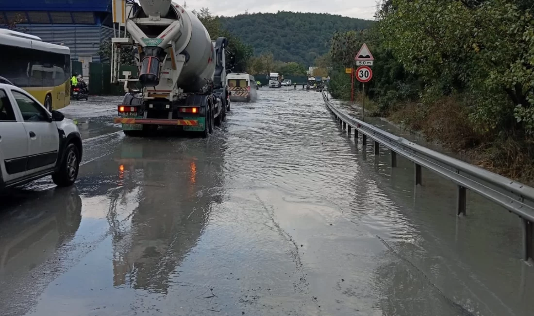 İBB ekipleri, kuvvetli rüzgâr ve yerel sağanak yağış geçişlerinin yaşandığı