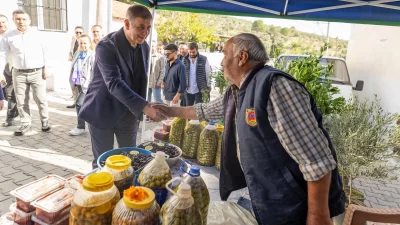 İzmir Büyükşehir Belediye Başkanı Dr. Cemil Tugay, Torbalı Saipler Mahallesi’nde