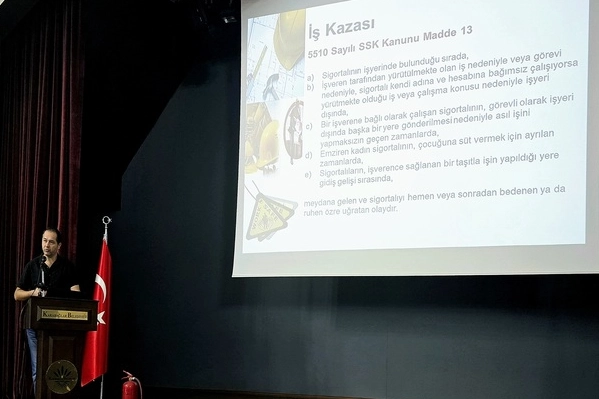 Karabağlar Belediyesi, çalışanlarının iş güvenliği bilincini artırmak ve olası iş