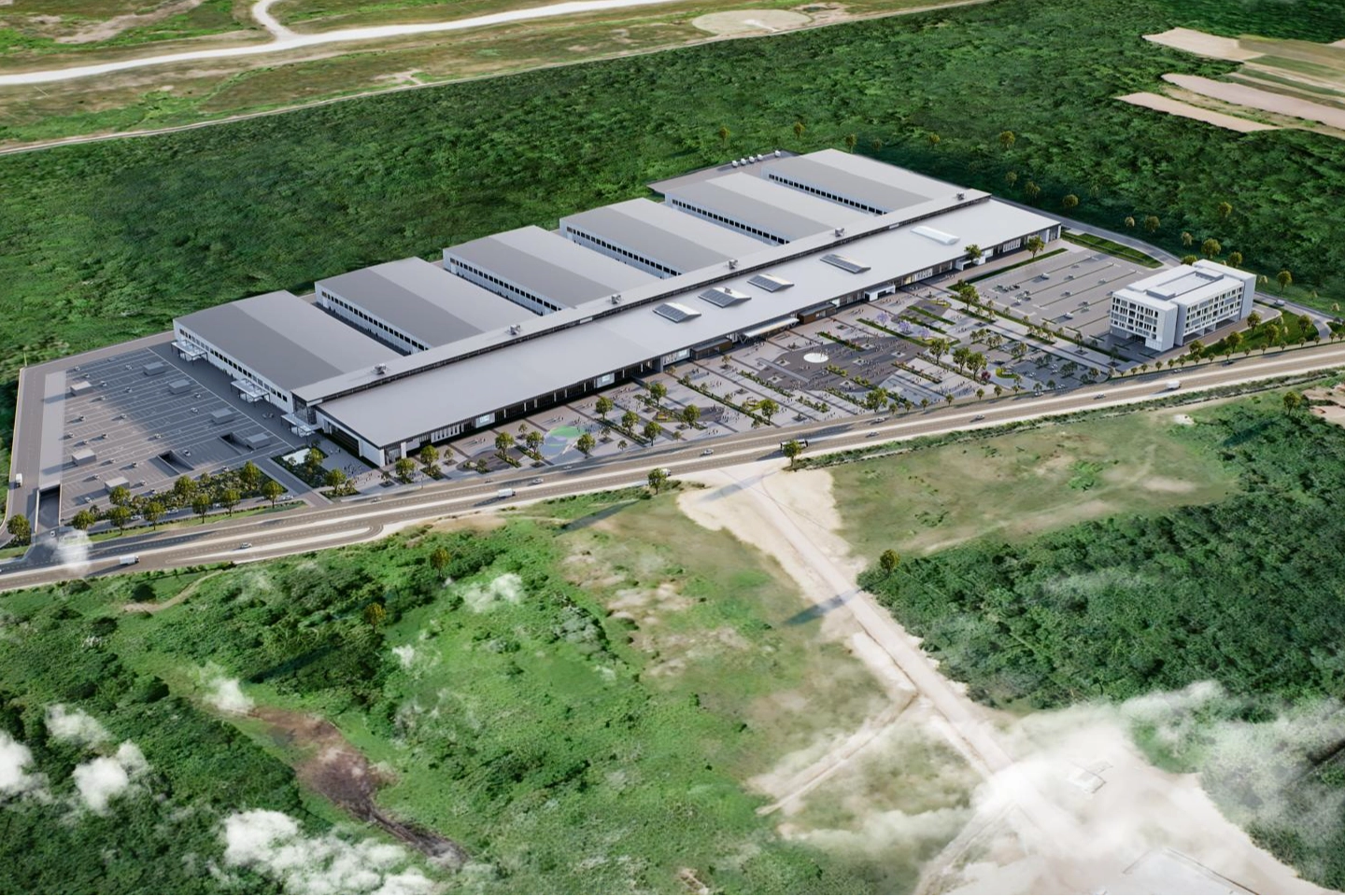 Kocaeli Büyükşehir Belediyesi ekipleri, Uluslararası Kocaeli Fuar Merkezi’ndeki altyapı ve