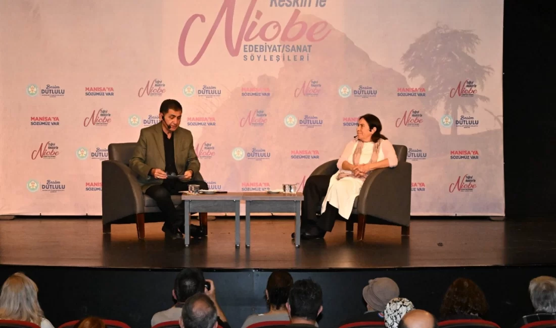 Manisa Büyükşehir Belediyesi’nin düzenlediği 6. Niobe Edebiyat ve Sanat Söyleşileri’nin