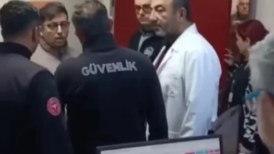 Bursa’da Mudanya Devlet Hastanesi’nde olası şiddet olaylarına karşı personelin hazırlık