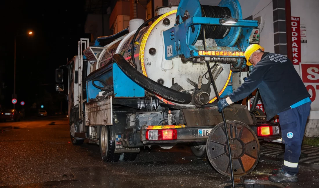 SASKİ, Sakarya genelinde etkili olan kuvvetli yağışlarda 270 personel ve