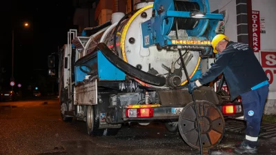 SASKİ, Sakarya genelinde etkili olan kuvvetli yağışlarda 270 personel ve