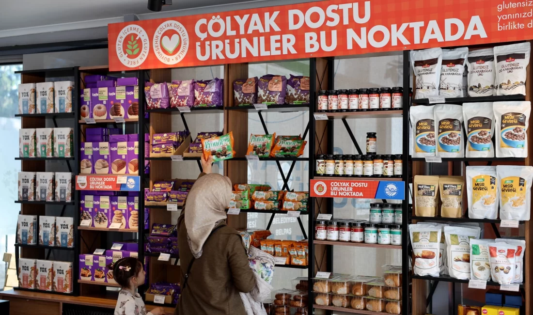 Sakarya Büyükşehir Belediyesi tarafından Demokrasi Meydanı’nda hizmete açılan Çölyak Ürün