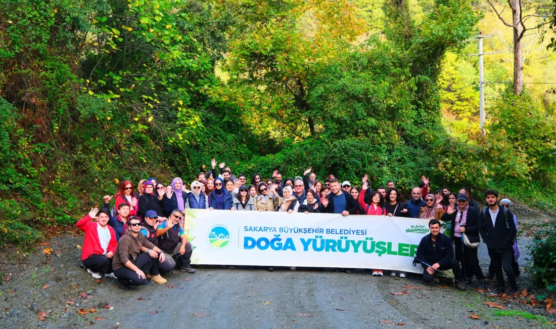 Sakarya Büyükşehir Belediyesi tarafından düzenlenen Sonbahar Doğa Yürüyüşlerigeçtiğimiz hafta sonuGeyve